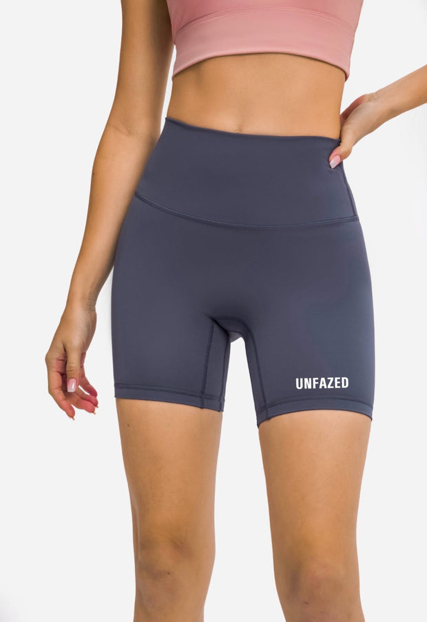 UNFAZED Biker Shorts -DRKBL (302)